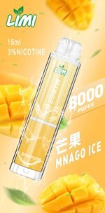 LIMI 8000口發光大容量拋棄式一次性電子煙（可充電）🔥台灣現貨🔥：圖片 16