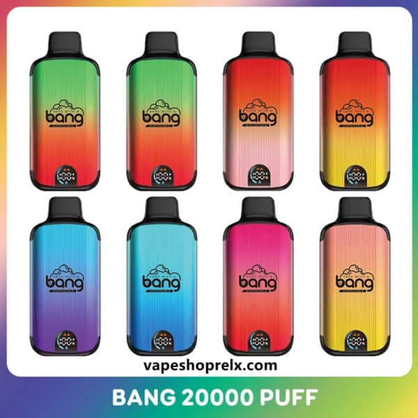 BANG DUALMESH 20000 Puffs一次性拋棄式電子煙｜LED顯示屏持久續航可充電