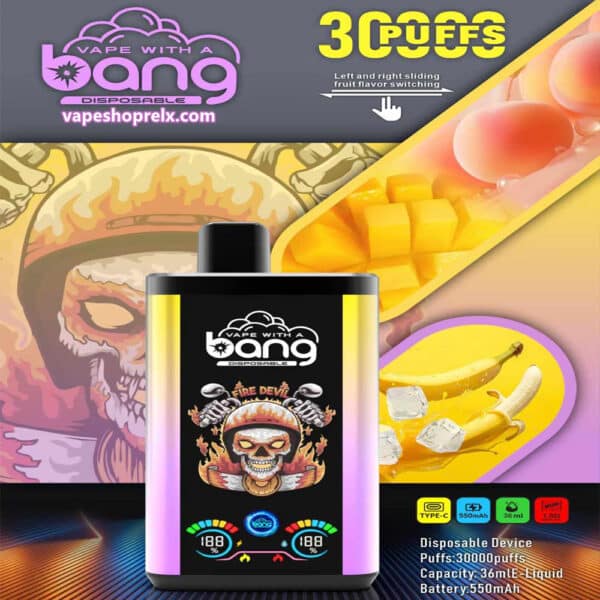 BANG PRO 30000 Puffs｜超大容量雙口味電子煙｜台灣批發