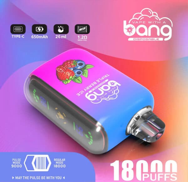 Bang Rocket 18000口一次性電子煙